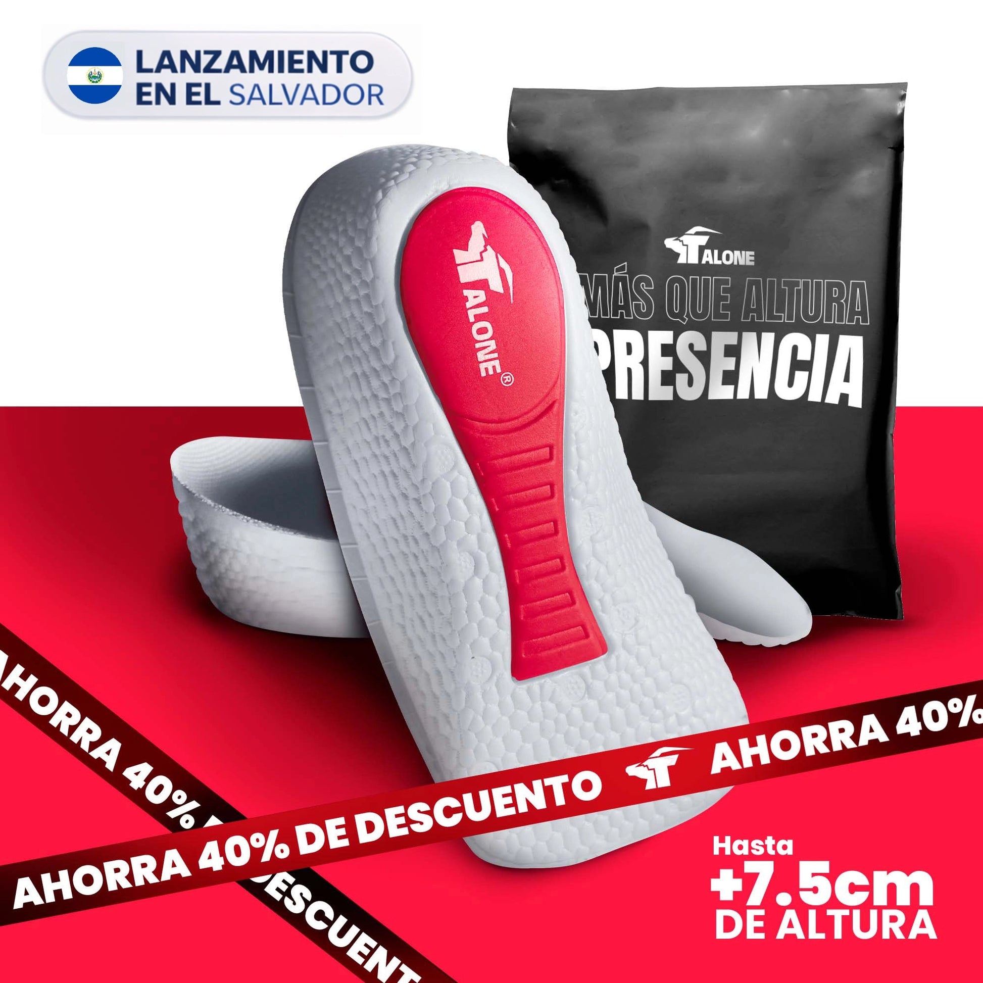 Plantillas TALONE® +Altura - TALONE El Salvador