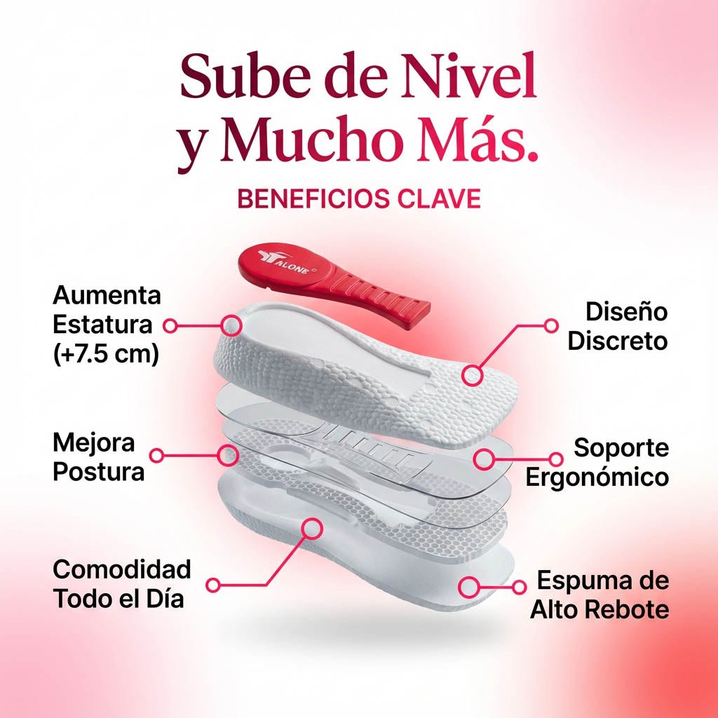 Plantillas TALONE® +Altura - TALONE El Salvador